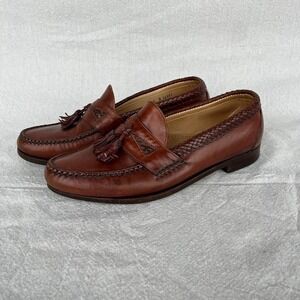 Allen Edmonds Men's Loafers Maxfield in Chili Size 10.5
